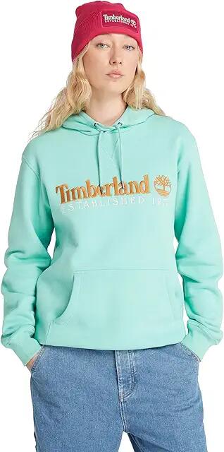 Timberland 50th Anniversary Hoodie (Aquamarine) Men's Sweatshirt Cover