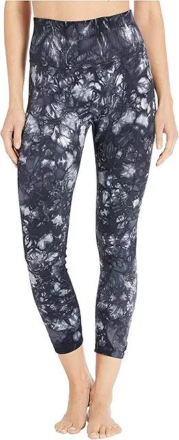 FP Movement Good Karma Tie-Dye Leggings (Black) Women's Casual Pants Cover