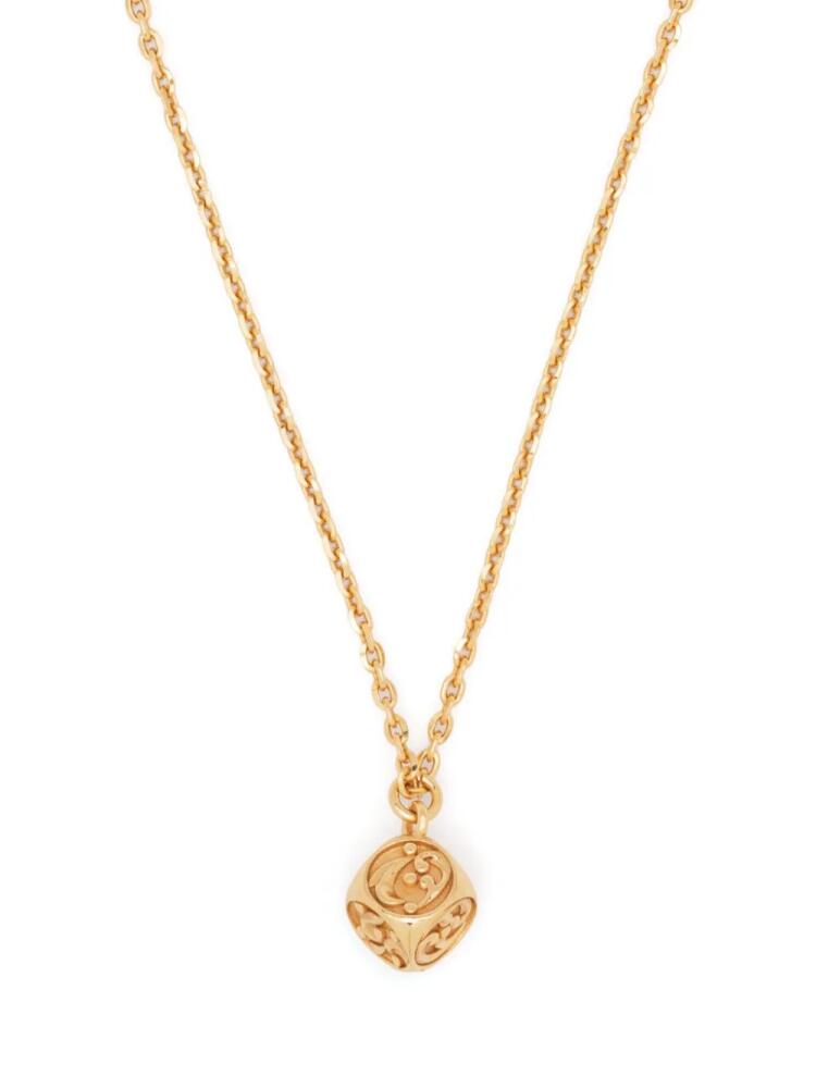 Emanuele Bicocchi arabesque dice pendant necklace - Gold Cover