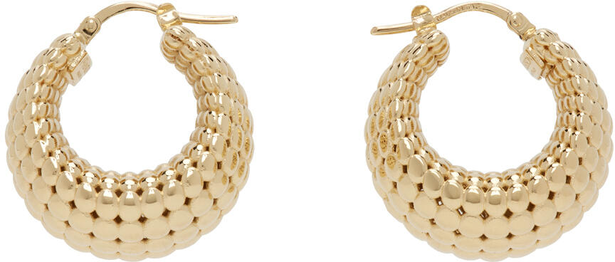 JW Anderson Gold Bubble Hoop Earrings Cover