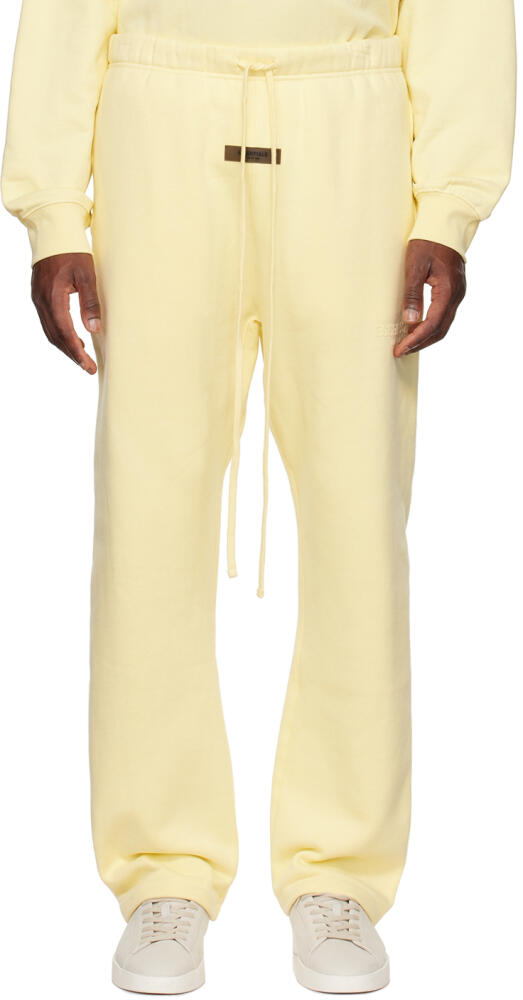 Fear of God ESSENTIALS Yellow Relaxed Lounge Pants Cover