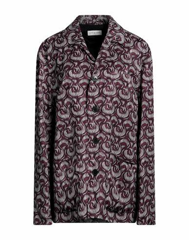 Dries Van Noten Man Blazer Deep purple Viscose Cover