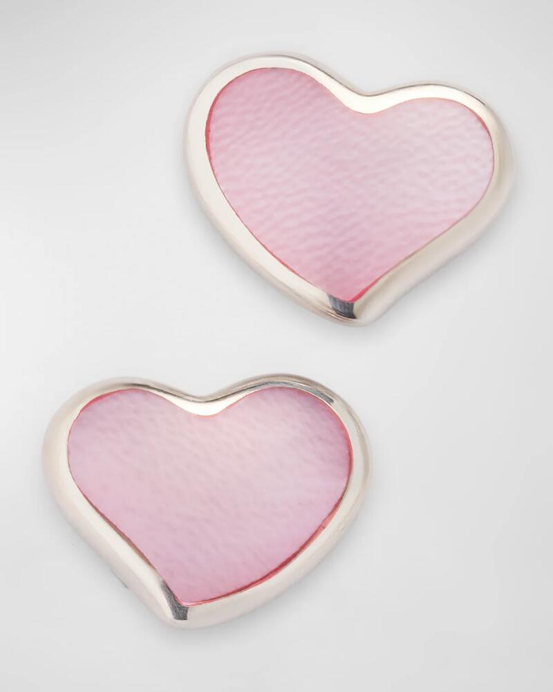 Jan Leslie Heart Stud Earrings Cover