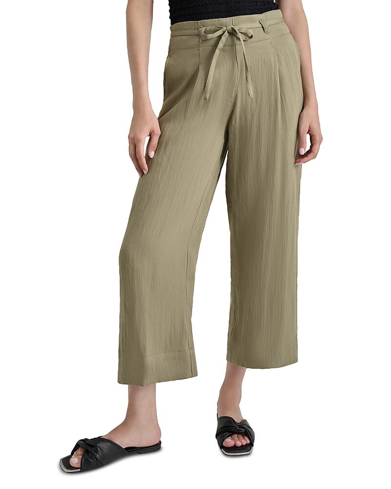 Dkny Wide Leg Belted Pants Cover