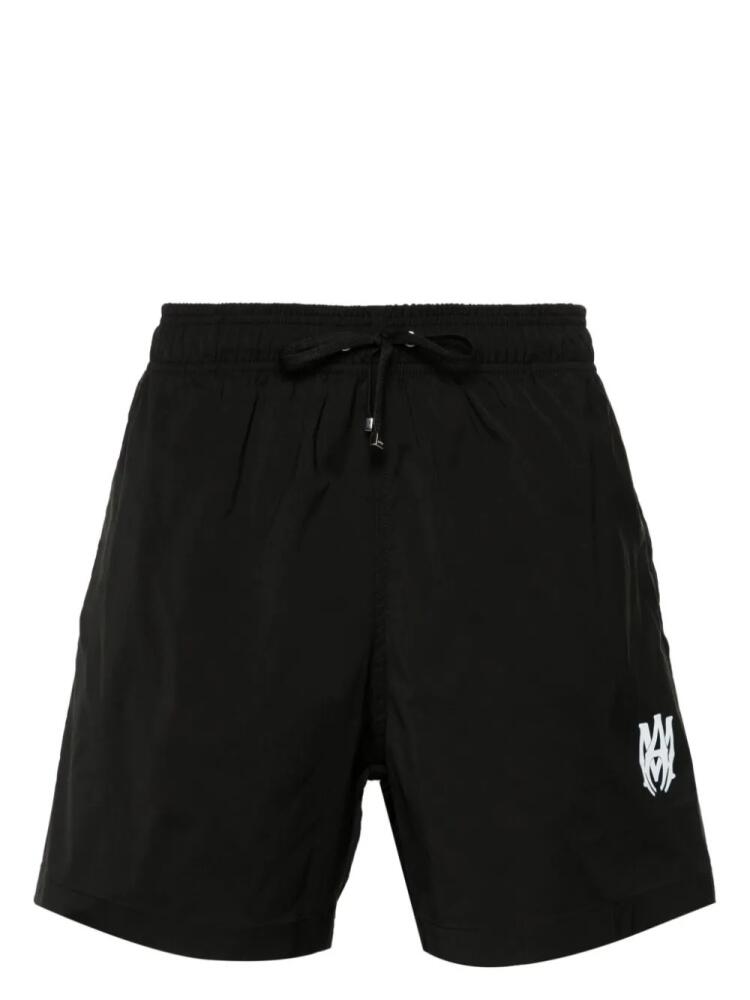 AMIRI MA Core-print swim shorts - Black Cover