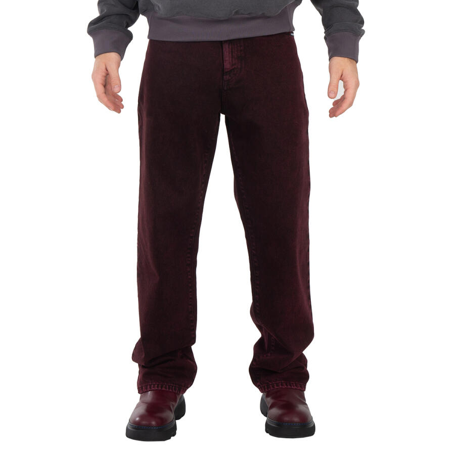 Vtmnts Bordeaux Acid Wash Jeans Cover