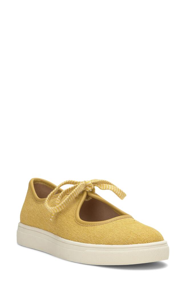 Lucky Brand Lisia Sneaker in Sauterne Satrnn Cover