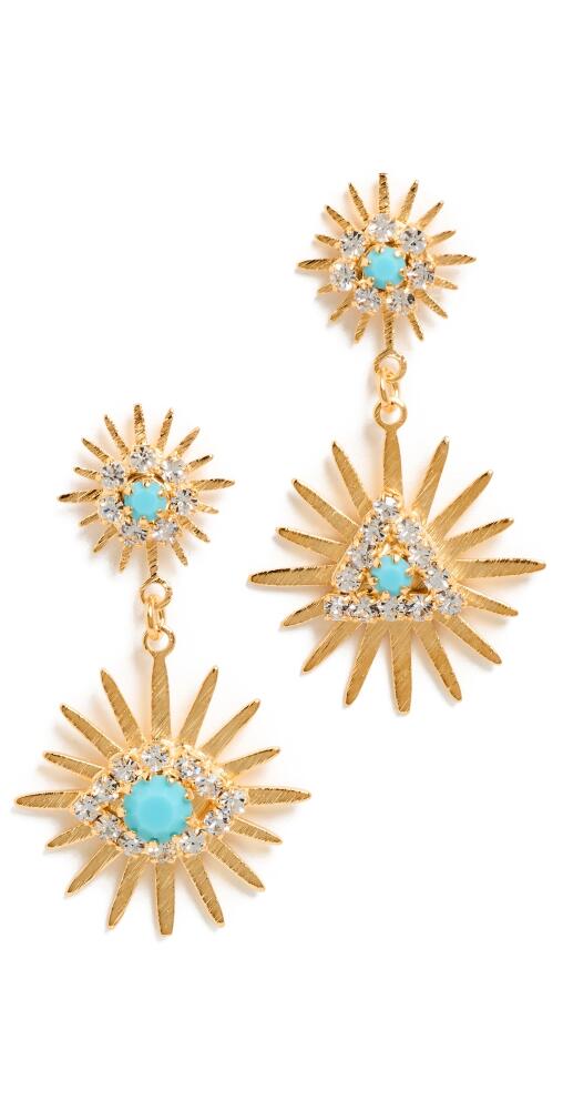 Elizabeth Cole Callaia Earrings Gold Cover