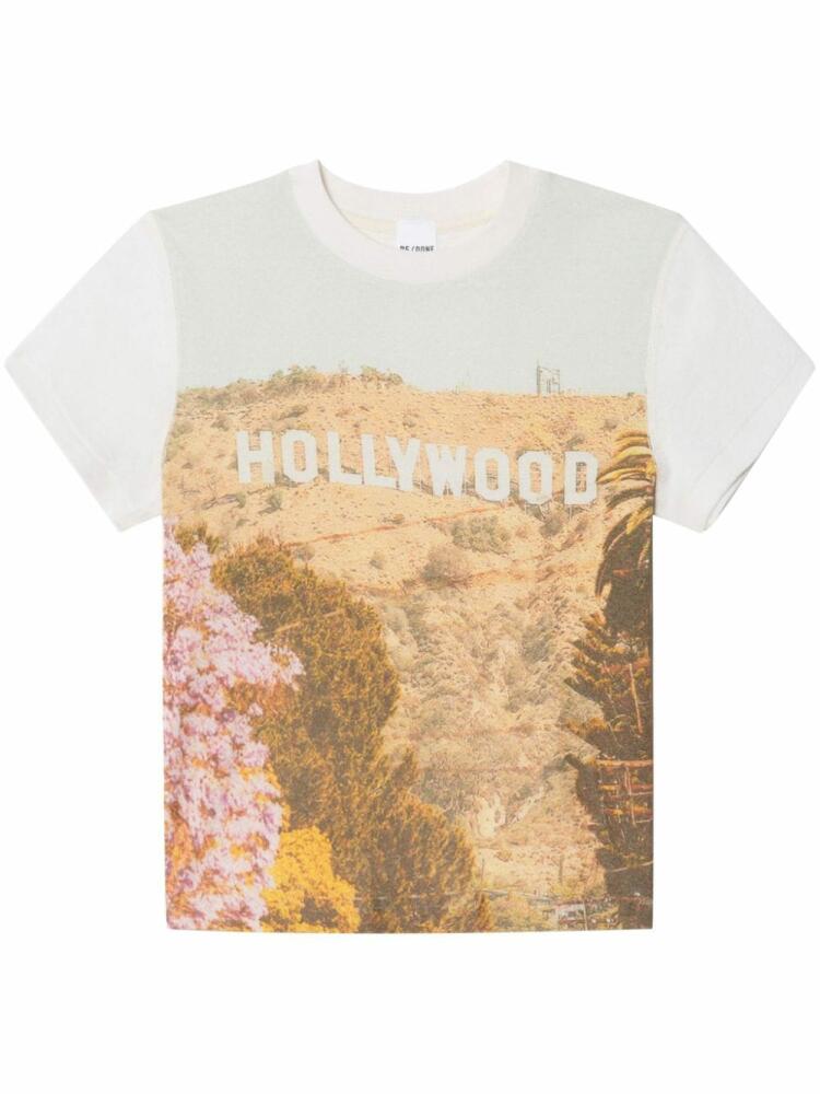 RE/DONE 90s Hollywood cotton T-shirt - White Cover