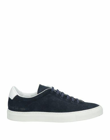 Common Projects Man Sneakers Midnight blue Leather Cover