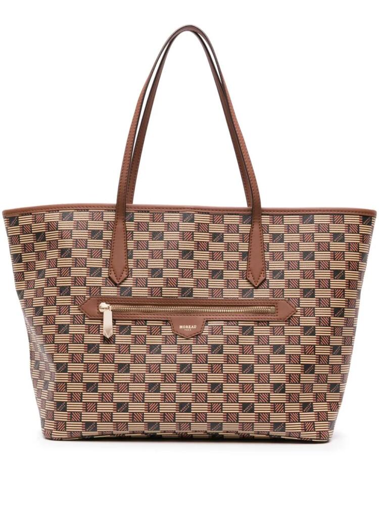 Moreau medium St Tropez tote bag - Brown Cover