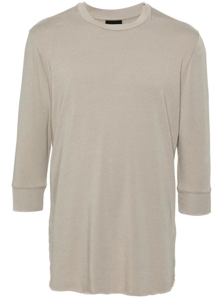 Thom Krom seam-detail T-shirt - Neutrals Cover