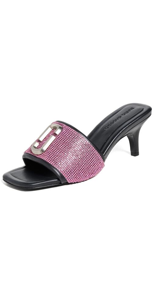 Marc Jacobs The J Marc Heels Black/Petal Pink Cover