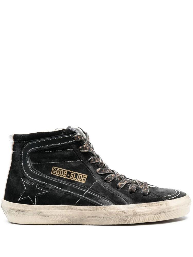 Golden Goose Slide high-top sneakers - Black Cover