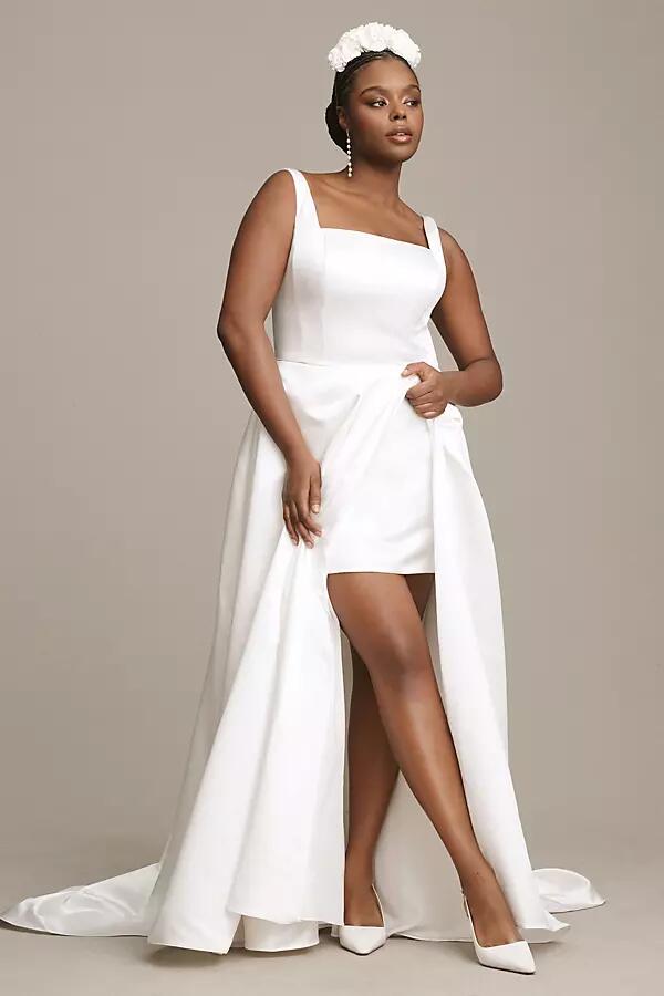 Wtoo by Watters Vivien Square-Neck A-Line Wedding Gown Cover