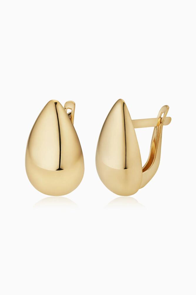 Oradina 14K Yellow Gold Candy Drop Earrings Cover