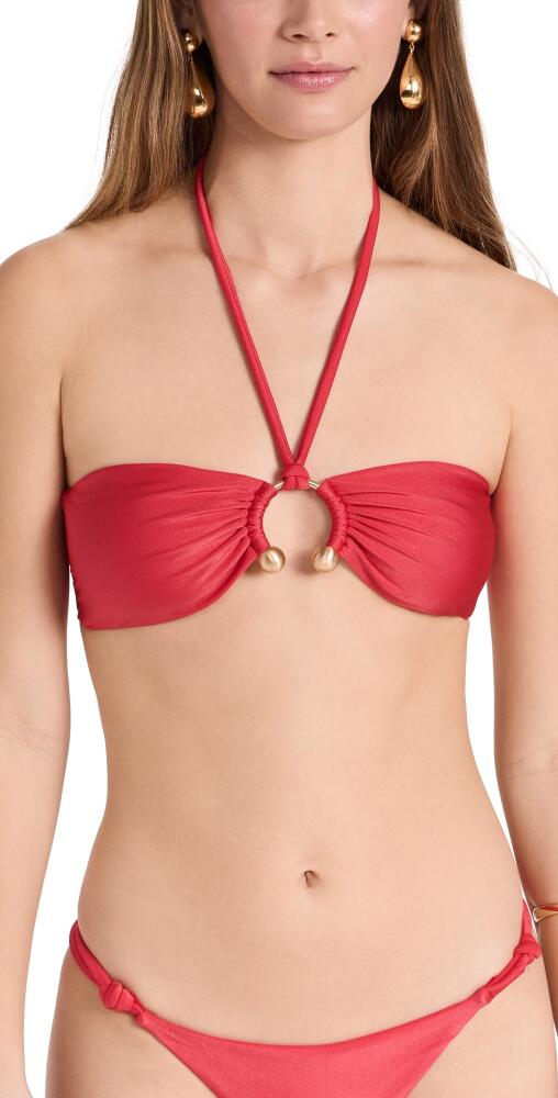 Cult Gaia Brenner Bikini Top Lollipop Cover