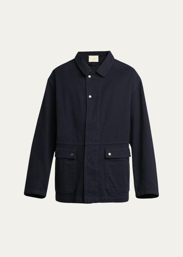 THE ROW Men's Frank Washed Chore Coat Cover