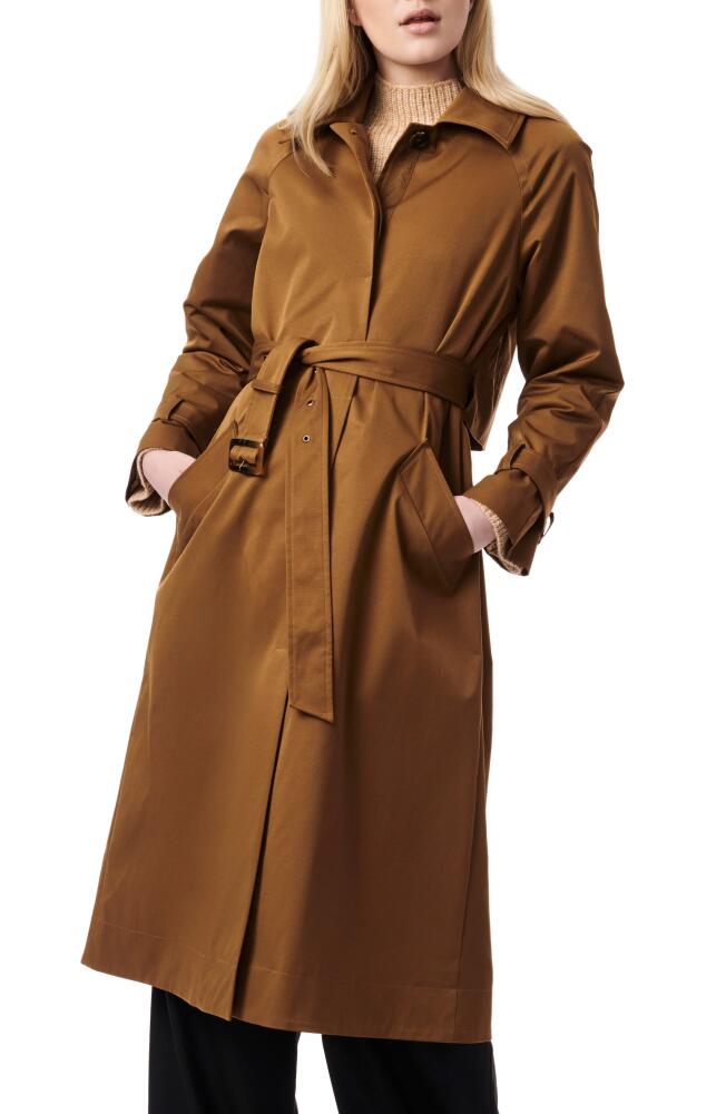 Bernardo Modern Trench Coat in Tan Portabella Cover