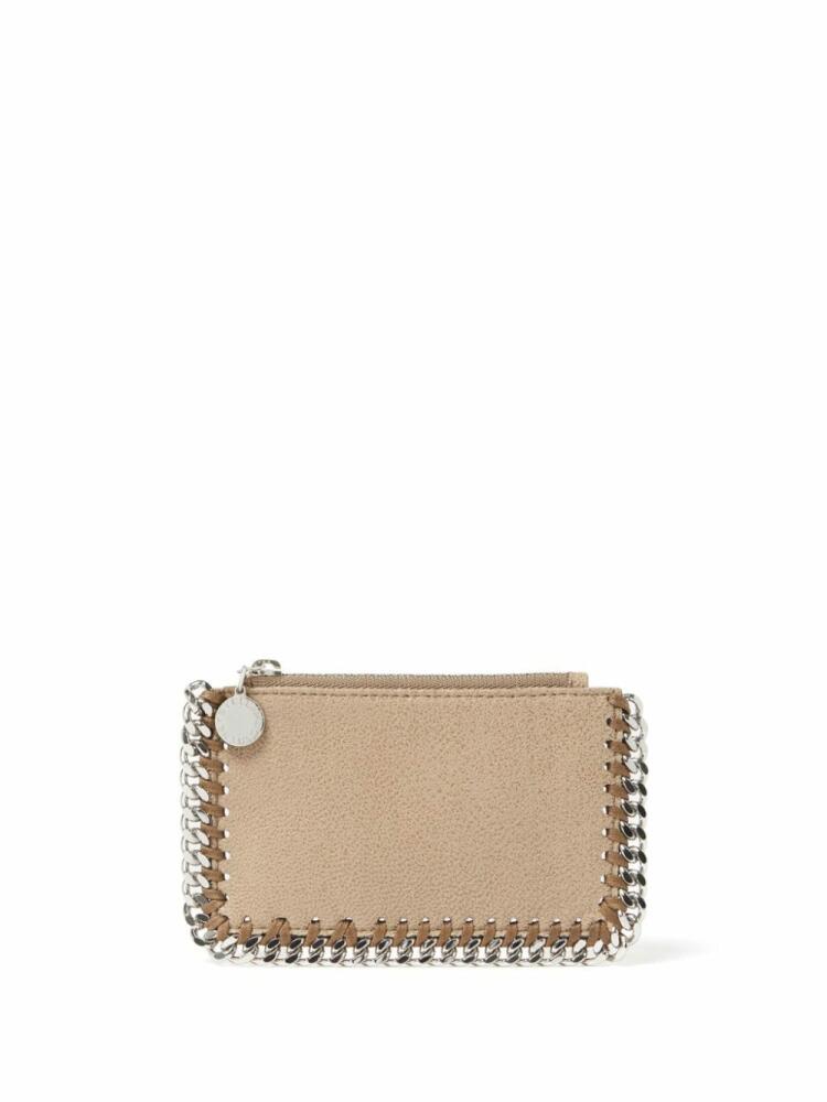 Stella McCartney Falabella chain-link metallic purse - Neutrals Cover