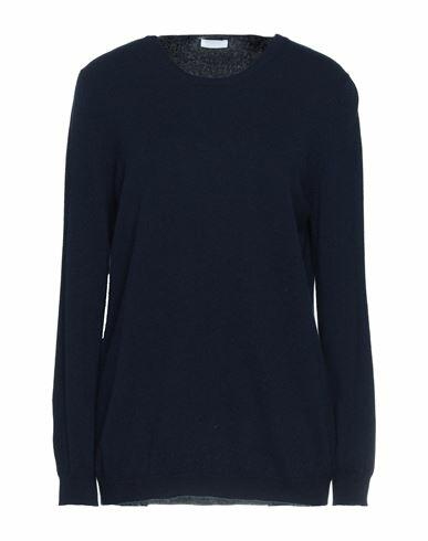 Malo Woman Sweater Midnight blue Cashmere Cover