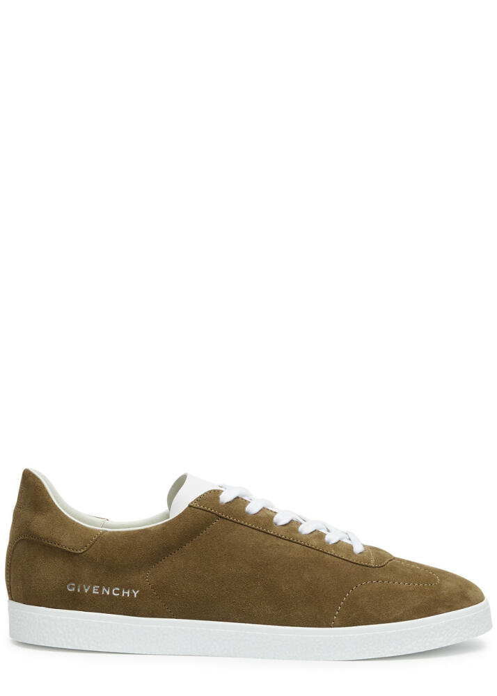 Givenchy Town Suede Sneakers - Brown Cover