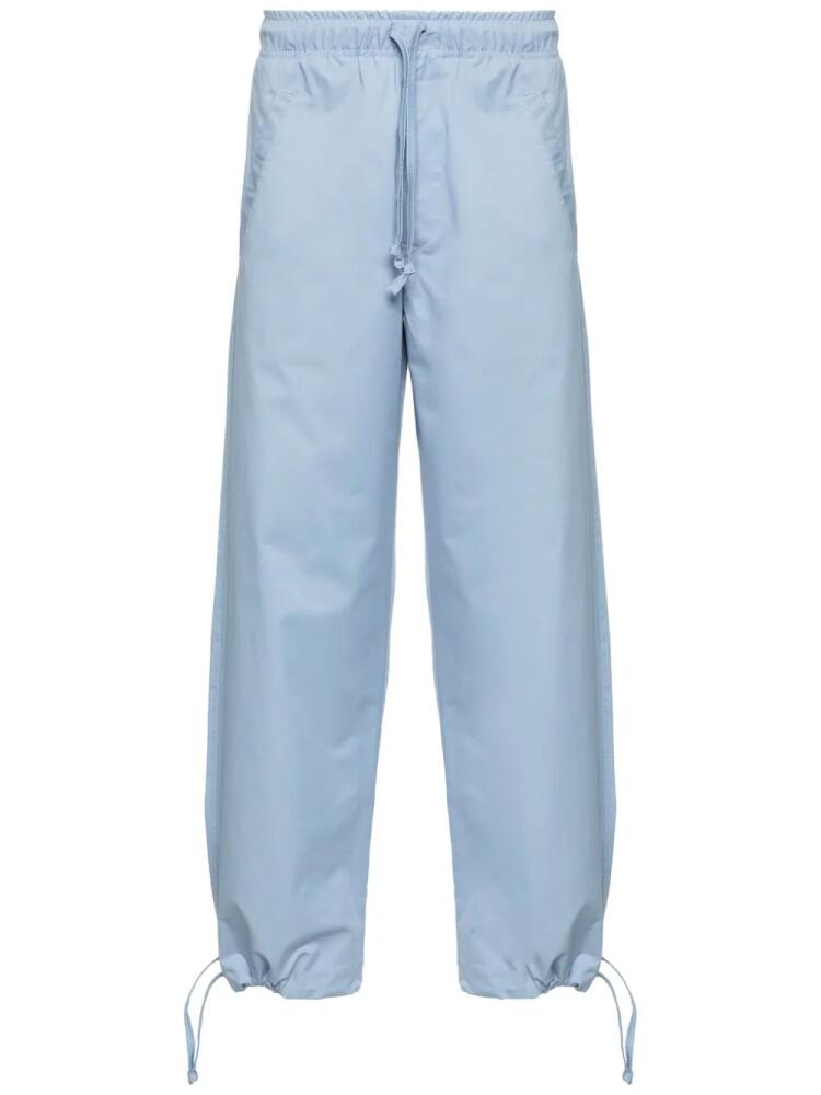 Société Anonyme mid-rise wide-leg trousers - Blue Cover