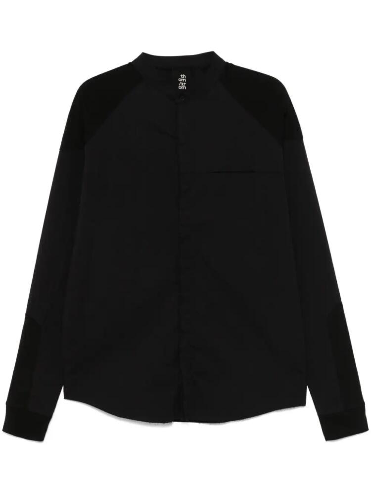 Thom Krom stand-up collar shirt - Black Cover