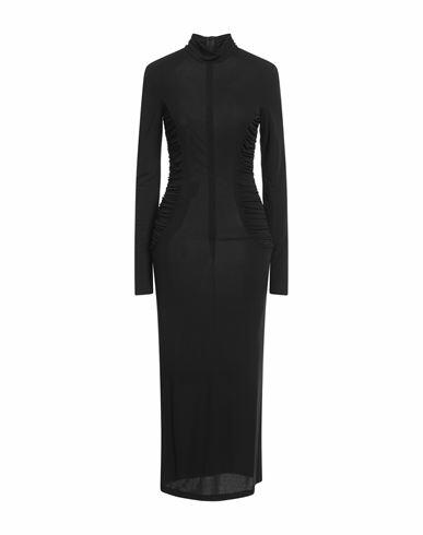 Rochas Woman Maxi dress Black Viscose Cover