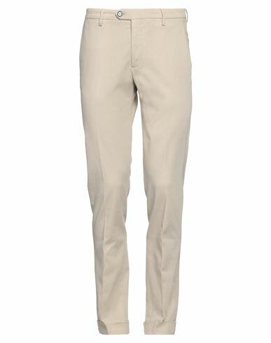 Betwoin Man Pants Beige Cotton, Elastane Cover