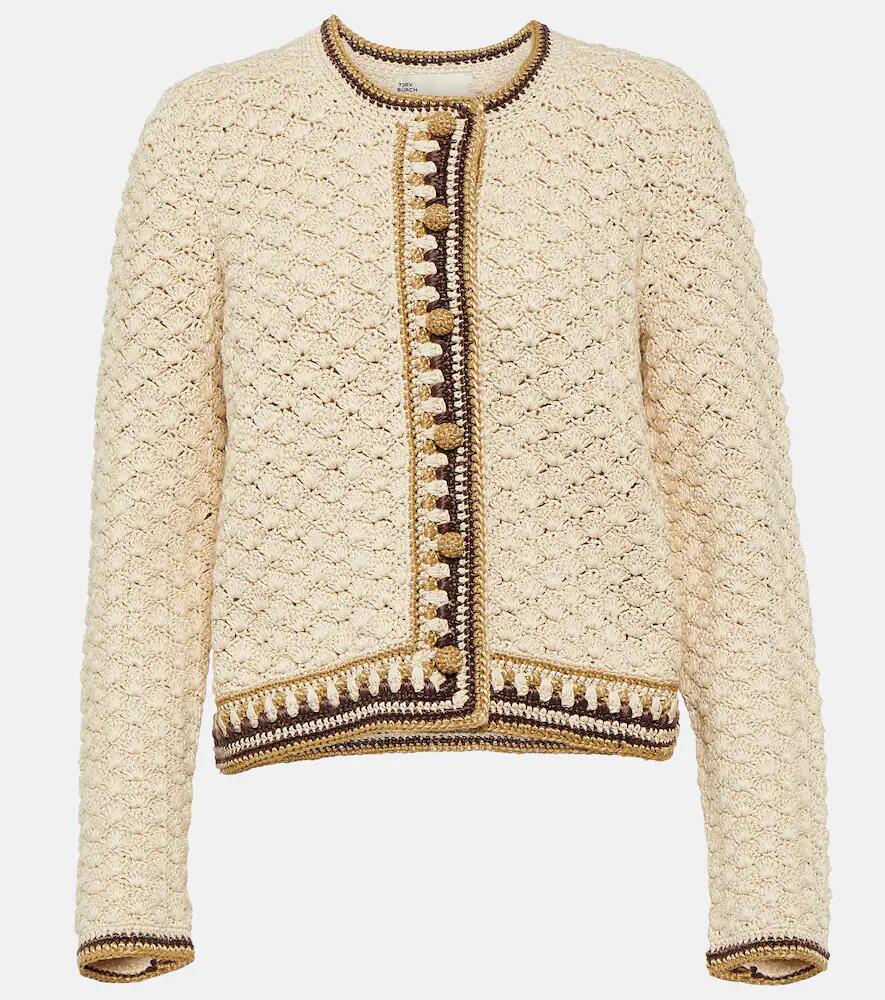 Tory Burch Cotton-blend cardigan Cover