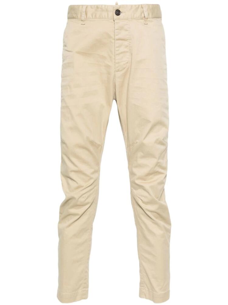 DSQUARED2 Sexy tapered chino trousers - Neutrals Cover