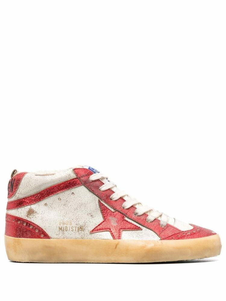 Golden Goose Mid Star high-top sneakers - Neutrals Cover