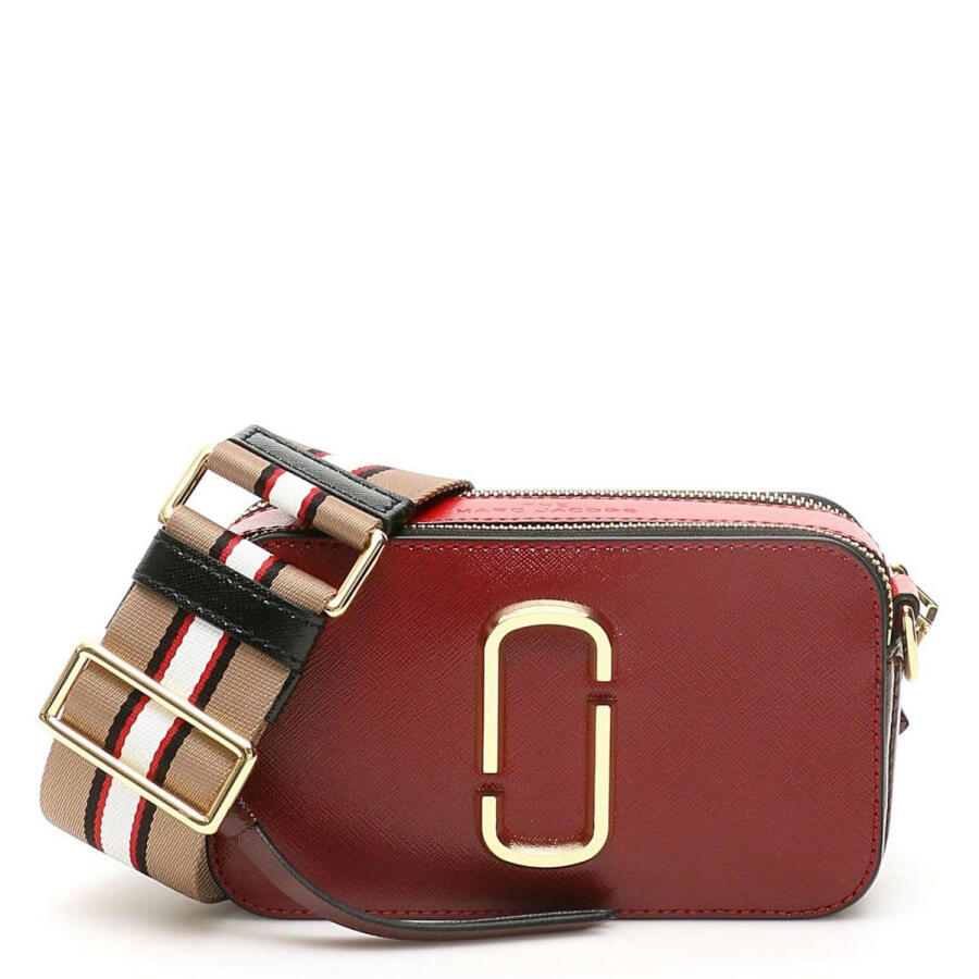 Marc Jacobs The Snapshot Crossbody Bag- Cranberry Cover