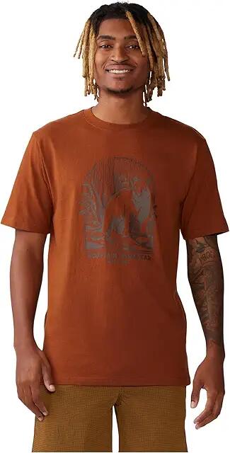 Mountain Hardwear Grizzly Bear Short Sleeve (Iron Oxide) Men's Clothing Cover