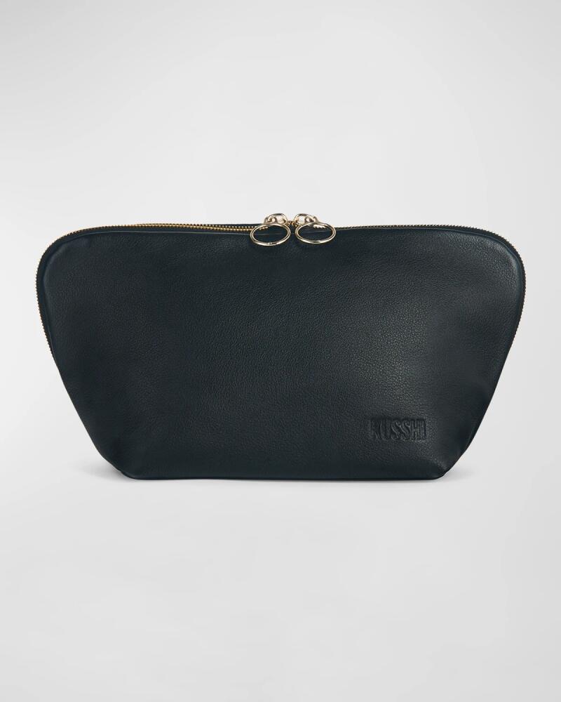 KUSSHI Signature Leather Makeup Bag Cover