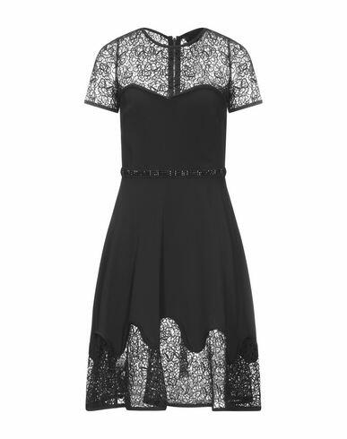 Philipp Plein Woman Midi dress Black Viscose, Elastane Cover