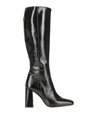 L'arianna Woman Boot Black Soft Leather Cover