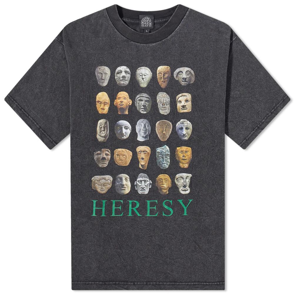 Heresy Men's Museum T-Shirt in Ash Cover