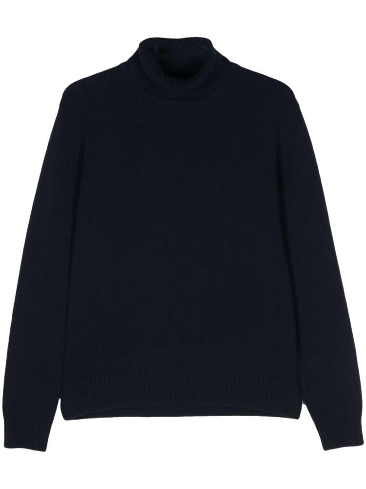 Low Brand ribbed-knit sweater - Blue Cover