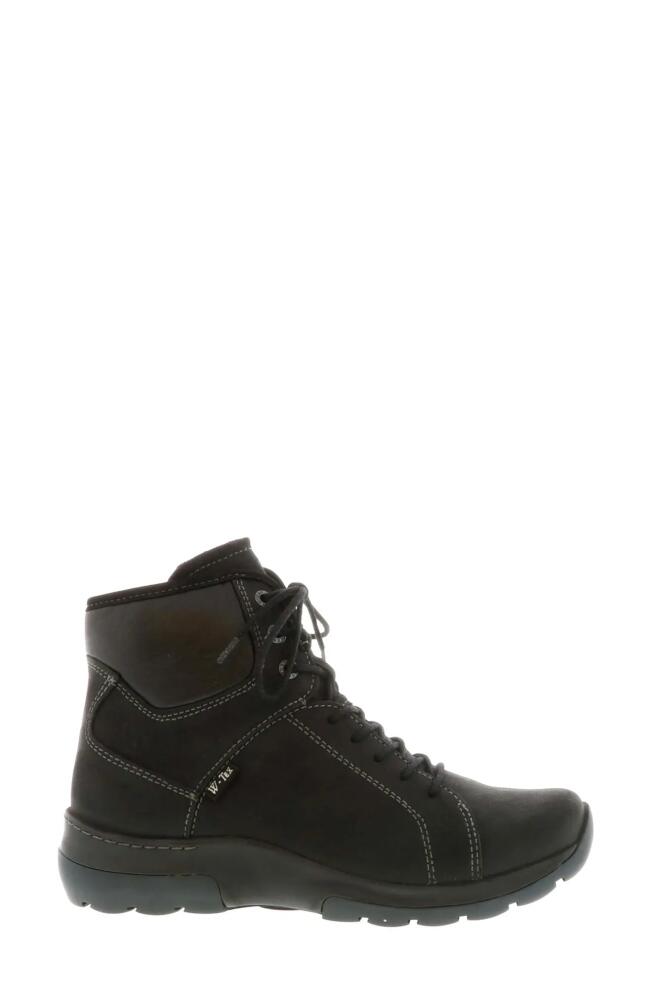 Wolky Ambient Water Resistant Boot in Black Nubuck Cover