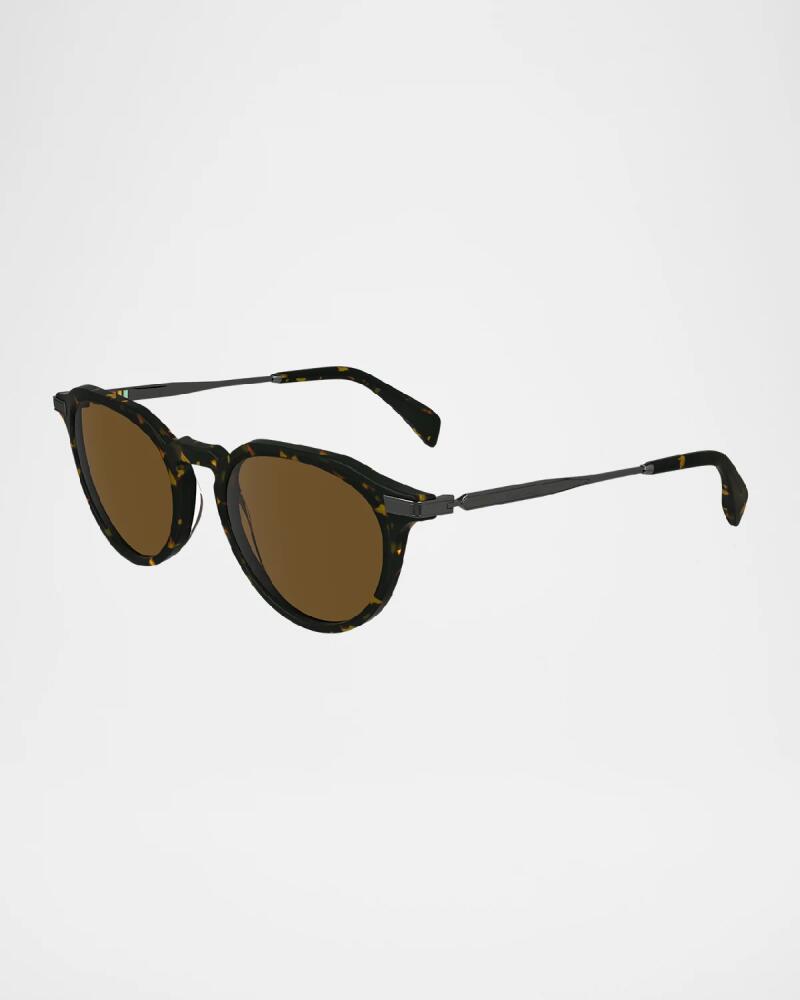 Paul Smith Men's Keats Acetate and Metal Round Sunglasses Cover