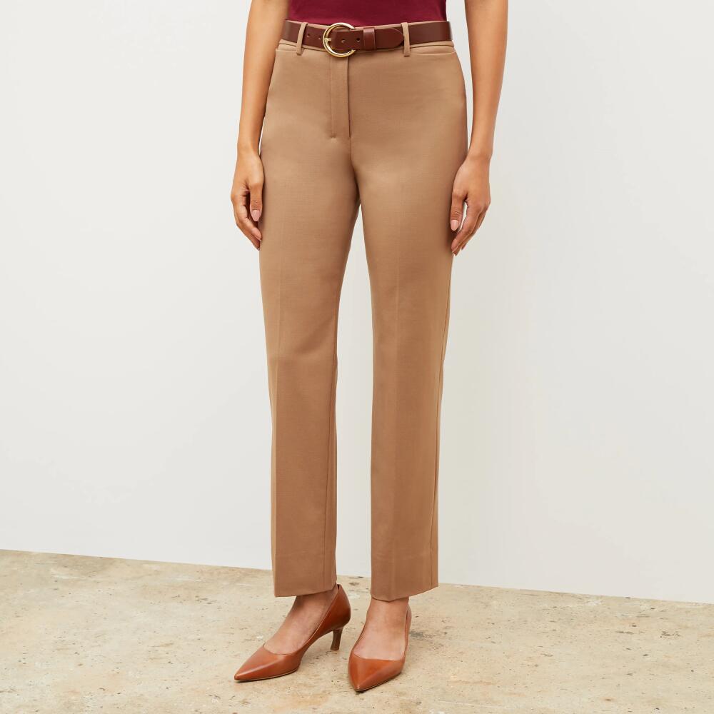 M.M.LaFleur Smith Pant - Washable Wool Twill in Camel Cover