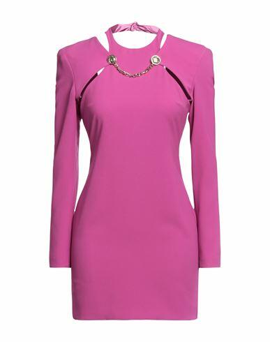 Les Bourdelles Des Garçons Woman Mini dress Mauve Polyester, Elastane Cover