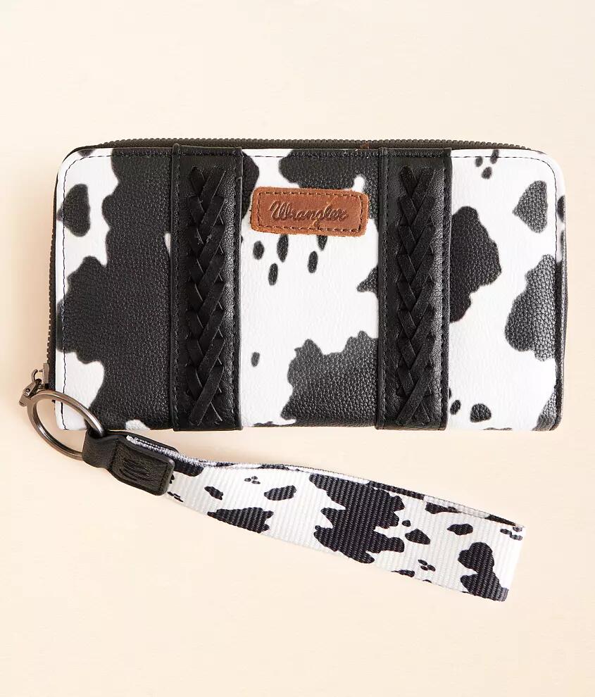 Wrangler Cow Print Wallet Cover