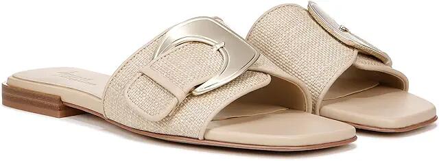 Naturalizer 27 Edit Naomi2 Slides (Coastal Tan Straw Fabric) Women's Sandals Cover