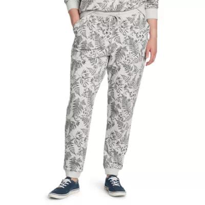 Eddie Bauer Women's Cozy Camp Fleece Jogger Pants - Print Cover