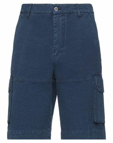 Historic Man Shorts & Bermuda Shorts Blue Cotton Cover