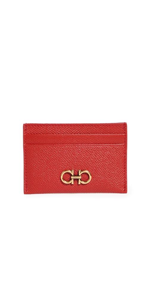 FERRAGAMO Gancini Card Case Lipstick Cover