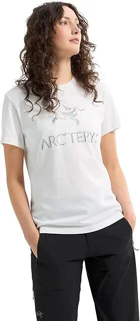 Arc'teryx Arc'Word Cotton Short Sleeve T-Shirt (White Light) Women's Clothing Cover